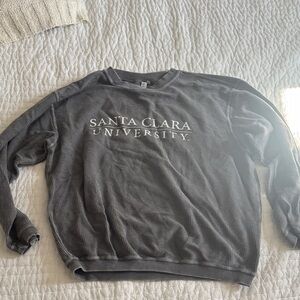 Santa Clara University Gray Sweater